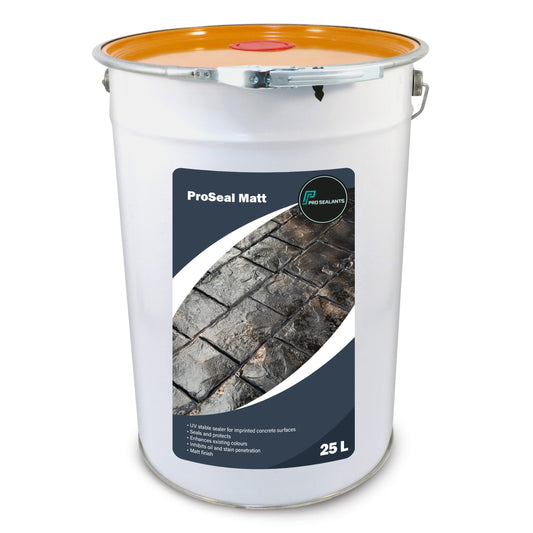 ProSeal – Matt Finish Concrete Sealer for Imprinted & Stamped Driveways, Patios & Paths